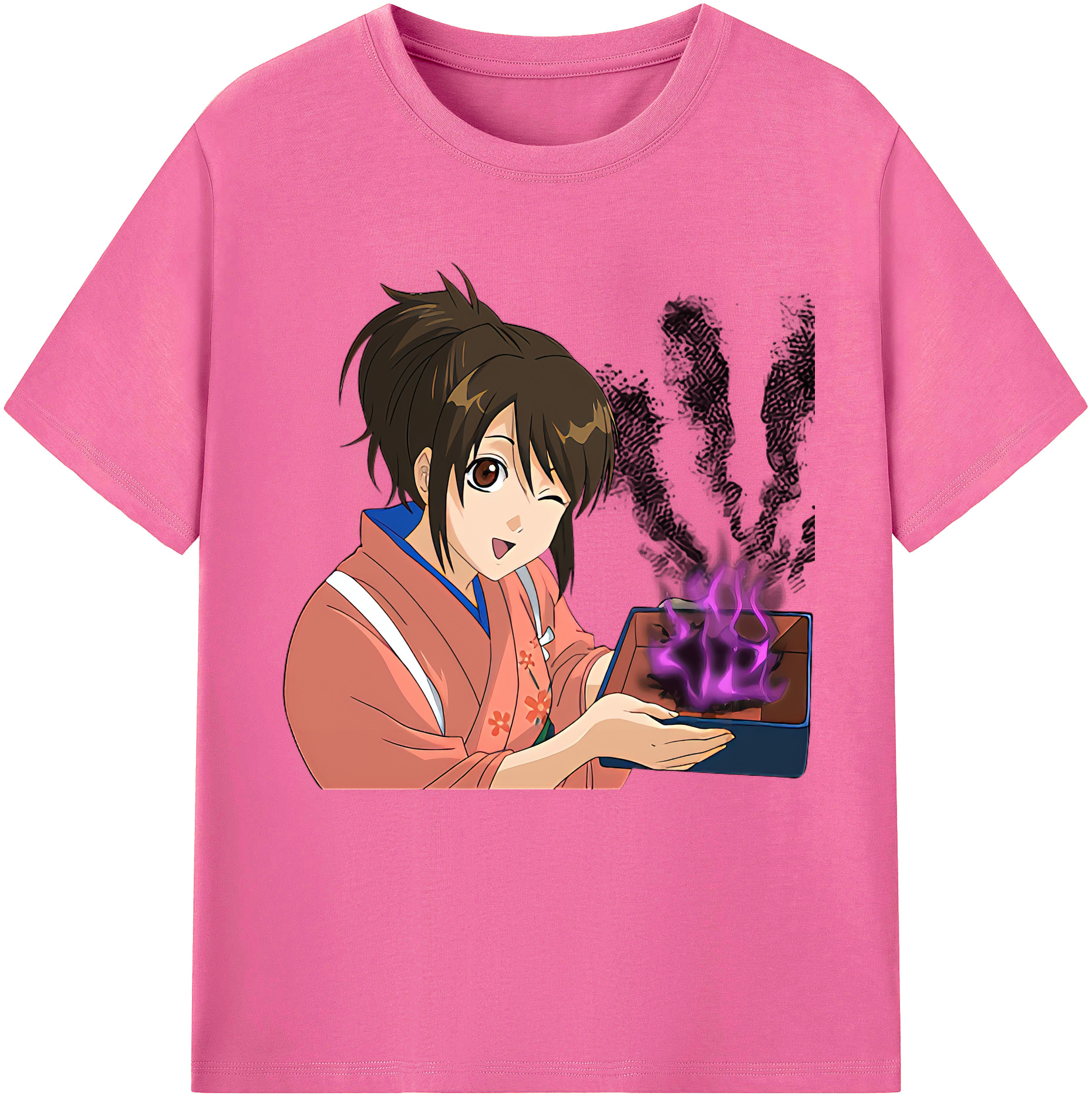 （画像用） ぎんたま 坂田銀時（さかたぎんとき） 神楽 志村新八（しむら しんぱち） GINTAMA Sakata Gintoki Kagura Shimura Shinpachi レディースカジュアルプリントTシャツ（綿100％）